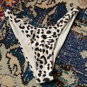 Leopard print Aerie bikini bottoms